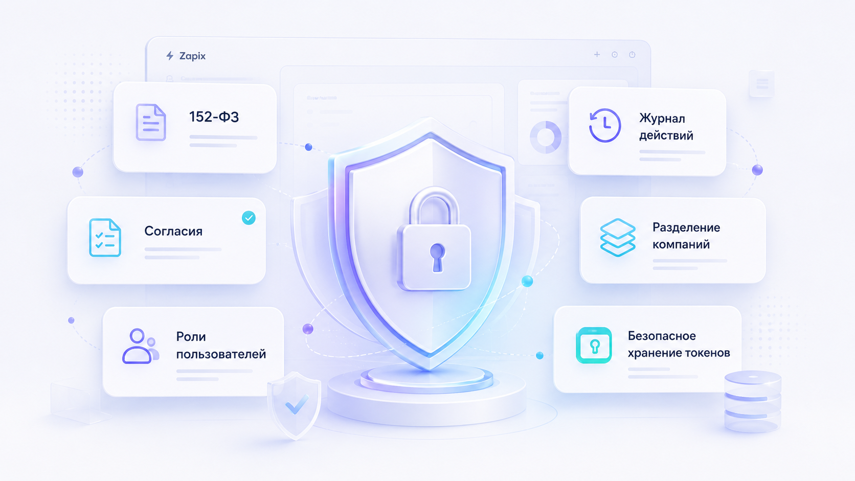 Безопасность, документы и согласия в Zapix
